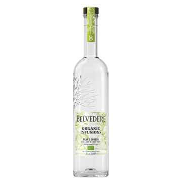 Belvedere Organic Infusions Pear & Ginger Vodka 70cl