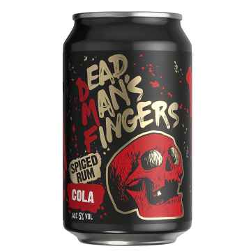Dead Man's Fingers Spiced Rum with Cola Premix 330ml Can