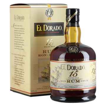 El Dorado 15 yo Special Reserve Guyanan Premium Blended Aged Dark Rum 70cl
