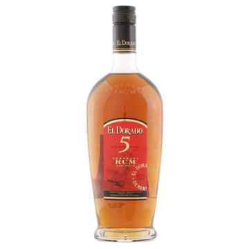 El Dorado 5 yo Gold Anejo Aged Guyanan Rum Rhum Ron 70cl 40%