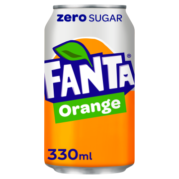 Fanta Orange Zero 24x 330ml Cans