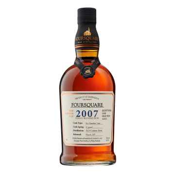 Foursquare 2007 Cask Strength Rum 70cl