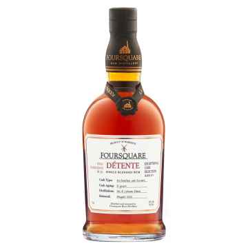 Foursquare Exceptional Cask Series Detente Rum 70cl