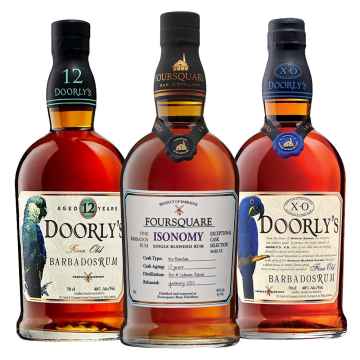 Foursquare Exceptional Cask Series Isonomy 3x 70cl Rum Bundle