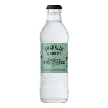 Franklin & Sons Elderflower & Cucumber Tonic Water 200ml 