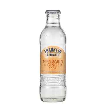 Franklin & Sons Mandarin & Ginger Soda 24x 200ml