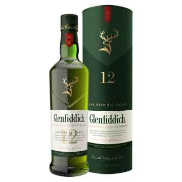 Glenfiddich 12 yo Highland Single Malt Scotch Whisky 70cl