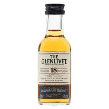 Glenlivet 18 Year Whisky 5cl Miniature