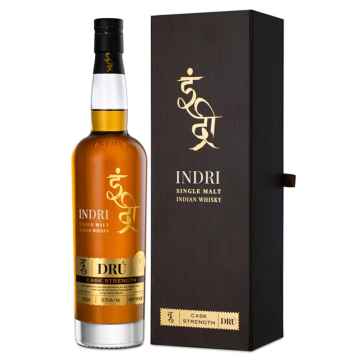 Indri Dru Cask Strength Whisky 70cl