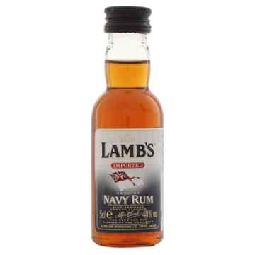 Lamb's Navy Rum - 5cl Miniature - 40% ABV