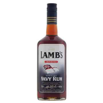 Lambs Navy Caribbean Blended Aged Dark Rum 70cl 40%