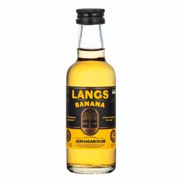 Langs Banana Rum 5cl Miniature
