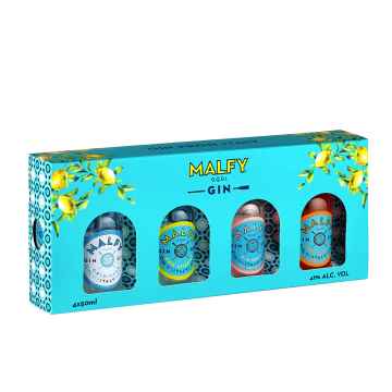 Malfy Gin 4x 5cl Miniature Gift Pack2