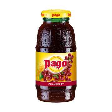 Pago Cranberry Juice 12x 200ml 
