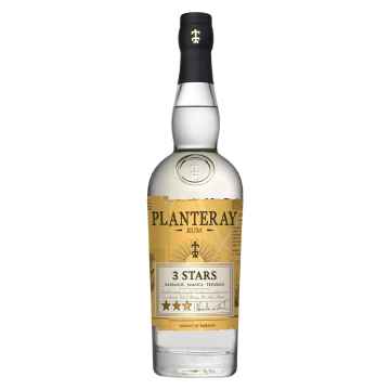 Plantation 3 Stars Caribbean White Rum 70cl 41.2% ABV