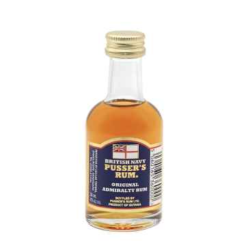 Pussers Blue Label Rum 5cl Miniature