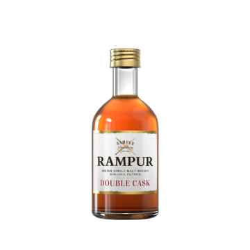 Rampur Double Cask Whisky 5cl Miniature