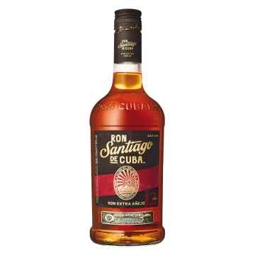 Ron Santiago de Cuba 12 Year Extra Anejo Rum 70cl