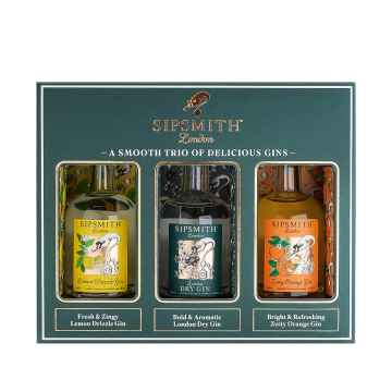 Sipsmith Gin 3x5cl Miniature Gift Pack