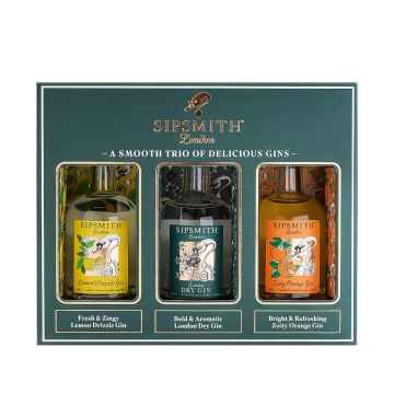 Sipsmith Gin 3x5cl Miniature Gift Pack | Damaged