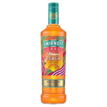 Smirnoff Miami Peach Vodka 70cl