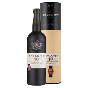 Taylors 10yo Tawny Port 75cl Gift Tube