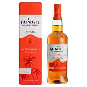 The Glenlivet Caribbean Reserve Single Malt Whisky 70cl  