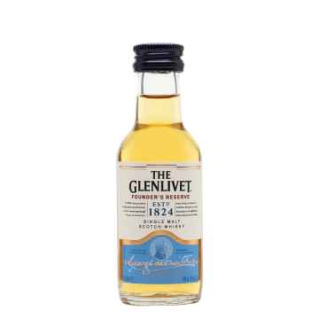 The Glenlivet Founder's Reserve Whisky 5cl Miniature