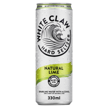 White Claw Lime Hard Seltzer 330ml