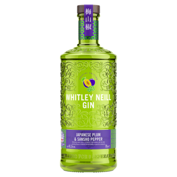 Whitley Neill Japanese Plum & Sansho Pepper Gin 70cl