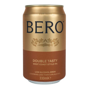 BERO Double Tasty West Coast IPA Beer 24x 330ml Cans