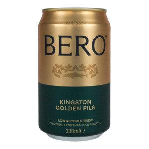 BERO Kingston Golden Pils Beer 24x 330ml Cans
