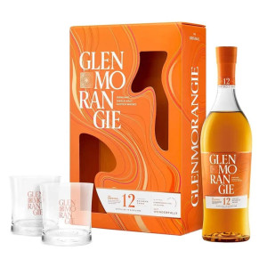 Glenmorangie 12 Year Whisky 70cl Gift Set