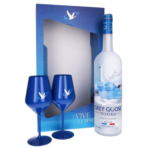 Grey Goose Vodka 1.75Ltr Magnum Plus Gift Pack