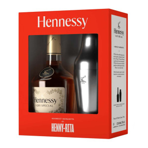 Hennessy VS Cognac 70cl Gift Pack With 2 Cognac Tumblers