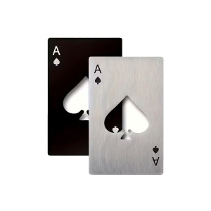Metal Ace of Spades Bottle Opener