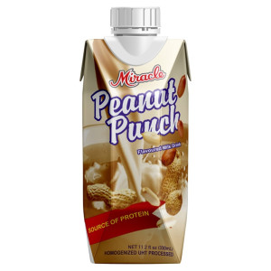 Miracle Peanut Punch Milk Drink 18x 330ml