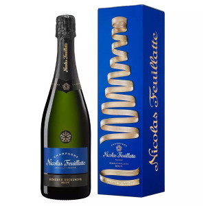 Nicolas Feuillatte Reserve Exclusive Brut NV Champagne 75cl Gift Box