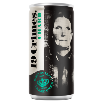 19 Crimes Chard White Wine 187ml Can