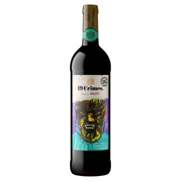 19 Crimes Cabernet Sauvignon Red Wine 75cl - DrinkSupermarket