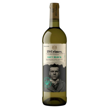19 Crimes Sauvignon Block White Wine 75cl