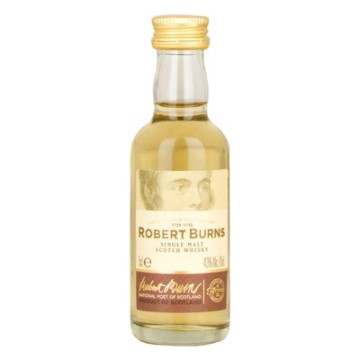 Arran Robert Burns Single Malt Whisky 5cl Miniature
