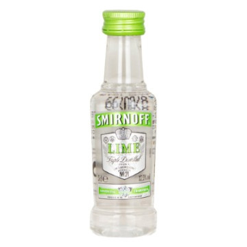 Smirnoff Lime Russian Vodka 5cl Miniature