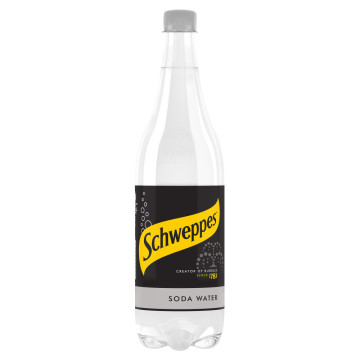 Schweppes Soda Water 6x 1 Ltr