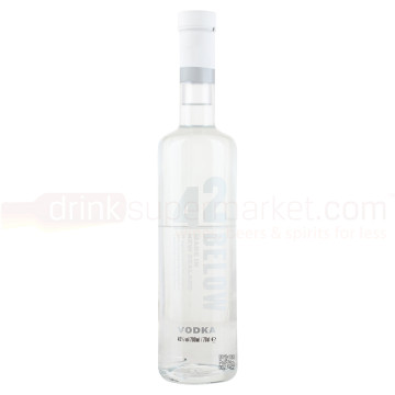 42 Below - New Zealand Plain Wheat Vodka - 70cl - 40% ABV