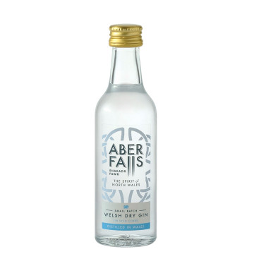 Aber Falls Welsh Dry Gin 5cl Miniature