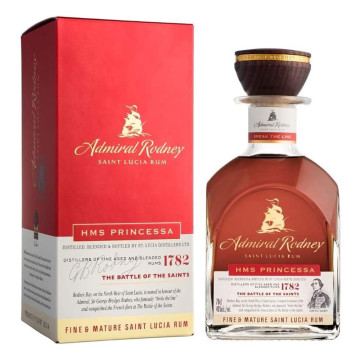 Admiral Rodney HMS Princessa Rum 70cl