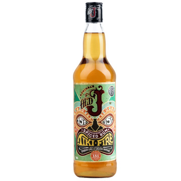 Admiral Vernons Old J Tiki Fire 151 Overproof Rum 70cl