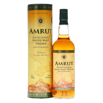 Amrut Peated Single Malt Whisky 70cl