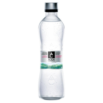 AQUA Carpatica Natural Sparkling Mineral Water 12x 330ml Glass Bottle